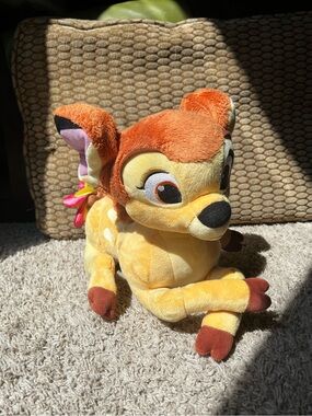 Disney Bambi Plush Toy with Butterfly on Tail